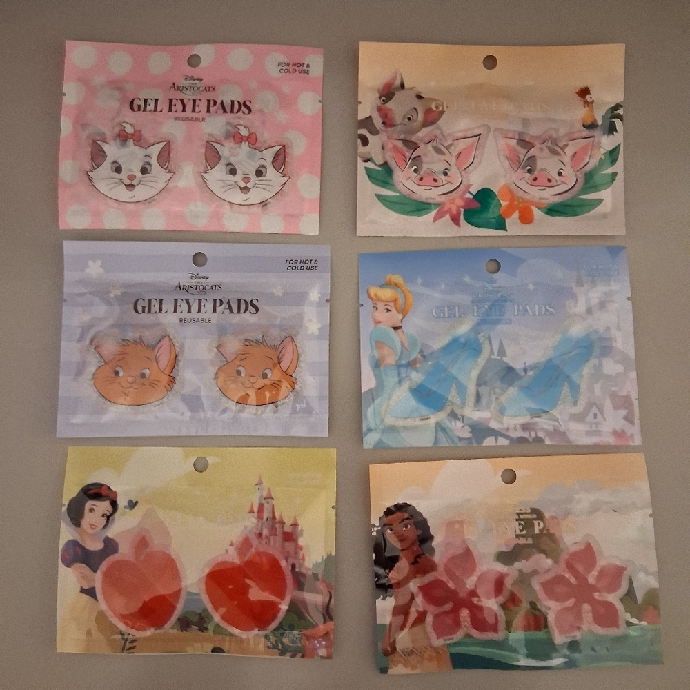Disney Set Of 6 Eye Pads